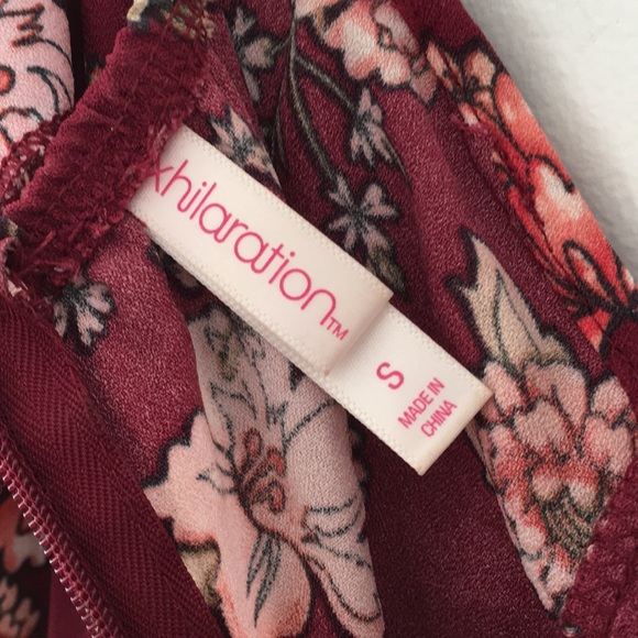 Xhileration Long Floral Romper - Picture 7 of 7